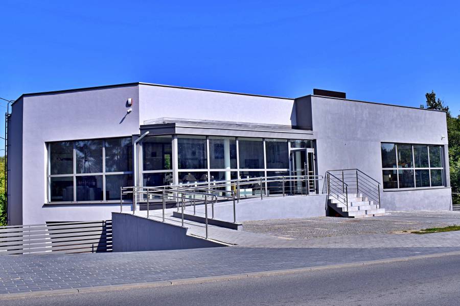 Budynek Centrali Vento Kominki w Kwidzynie