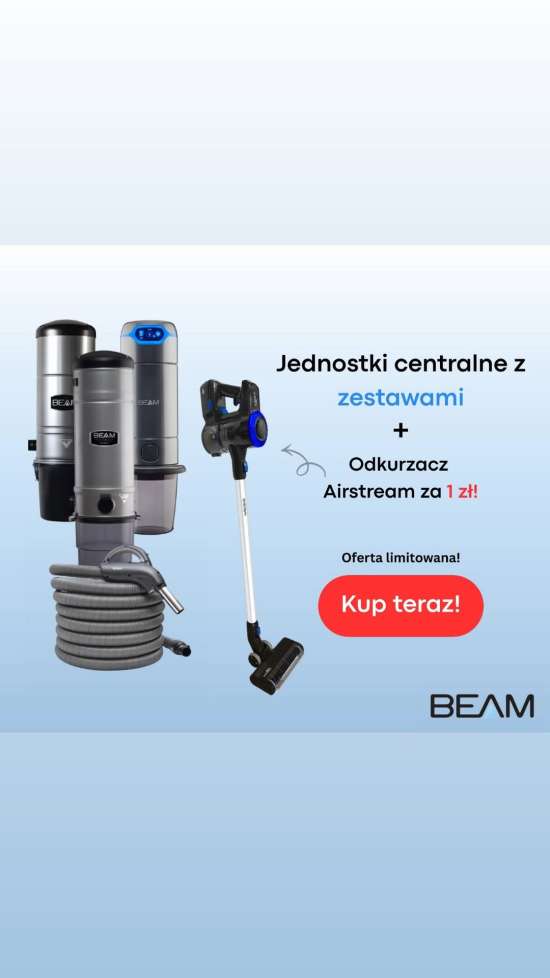 Beam Jednostki centralne + odkurzacz airstream gratis
